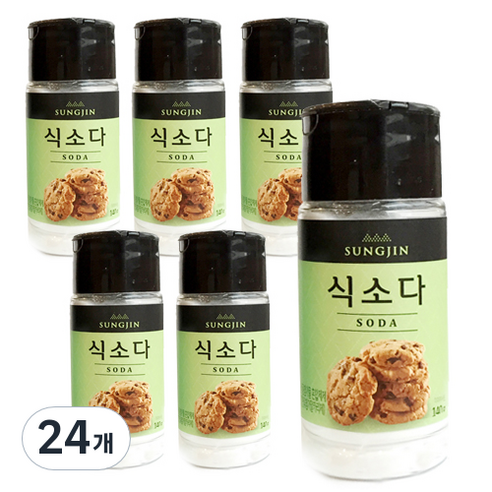 성진 식소다 용기형, 140g, 24개