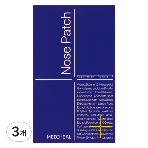 메디힐 블랙헤드 멜팅 클리어 코팩, 6개입, 3개