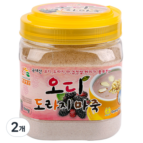 오양식품 오디 도라지 마죽, 800g, 2개