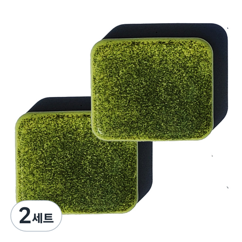 스위트레인 그린티 좁쌀 청소년 트러블 세안 비누 130g 2p + 거품망, 2세트