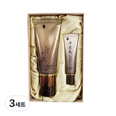 십장생 천지향 진 비비크림 SPF50+ PA+++ 50ml + 10ml, 3세트