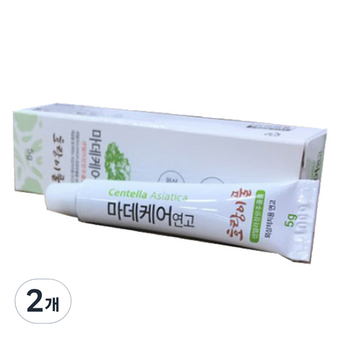 마데케어 상처치료제 연고 5g, 2개, 5ml