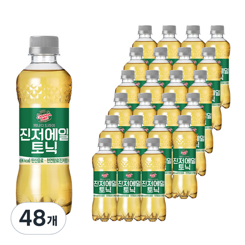 코카콜라 캐나다 진저에일 토닉 음료, 48개, 300ml