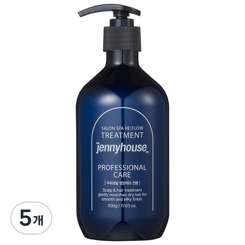 제니하우스코스메틱 살롱스파 리플로우 헤어트리트먼트, 500g, 5개