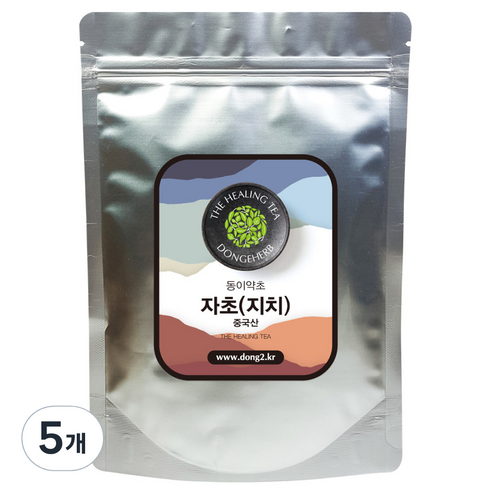 동이약초 지치 자초, 150g, 5개