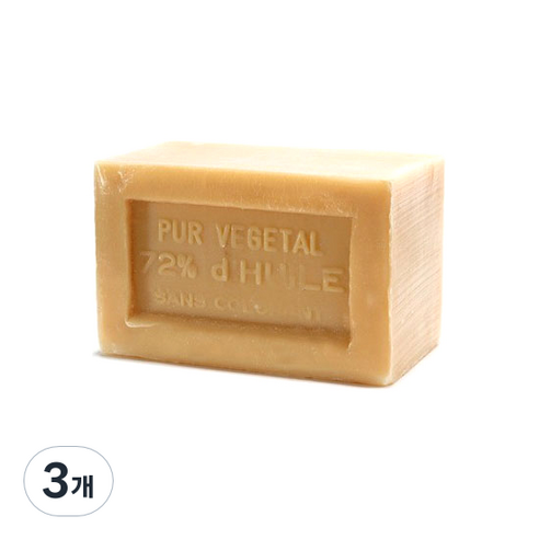마르세유 랑팔라투르 사봉드 비누 블랑, 300g, 3개