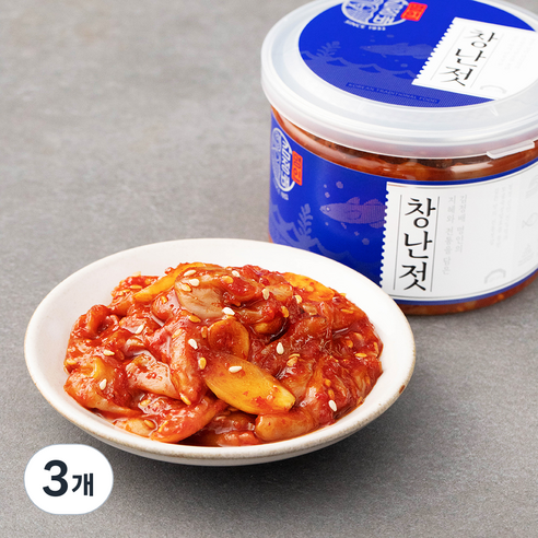 굴다리 김정배 명인 창난젓, 250g, 3개