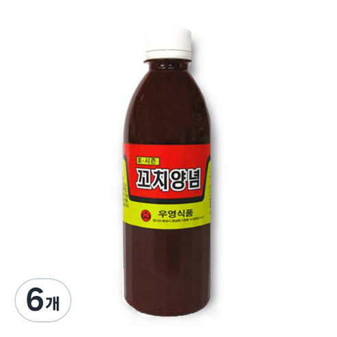 꼬치 양념소스 매운맛, 460g, 6개