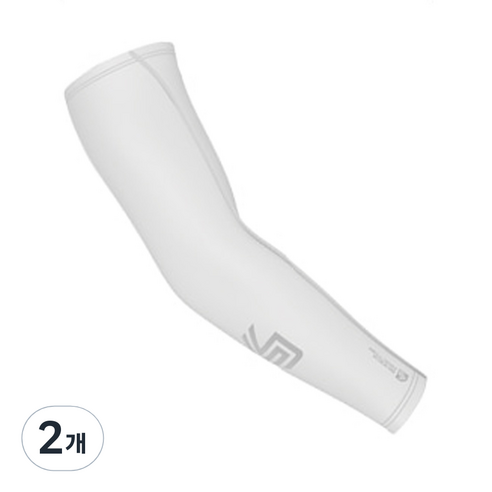 쇼크닥터 772 코어 압박 암 슬리브, WHITE, 2개
