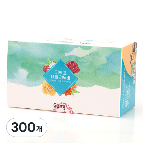 제니 일회용 네일 리무버, 0.3g, 300개