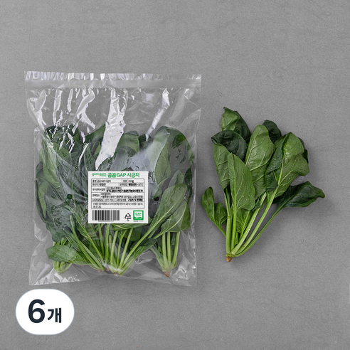 GAP 시금치, 220g, 6개