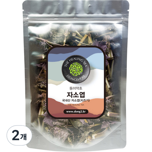 동이약초 국내산 자소엽 차즈기, 150g, 2개