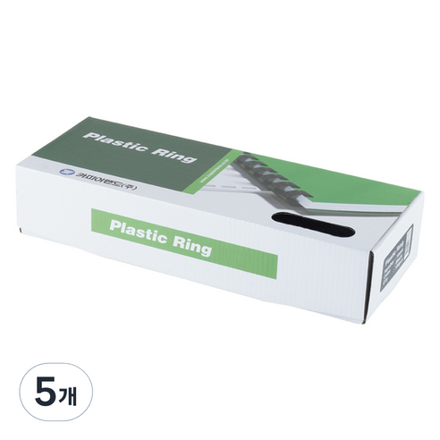 카피어랜드 플라스틱링 블랙 22mm 25p, 5개