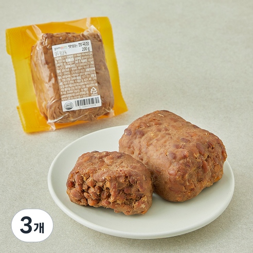 곰곰 맛있는 청국장, 200g, 3개