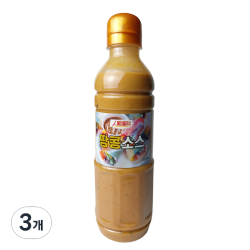 에이플러스 땅콩 소스, 450g, 3개