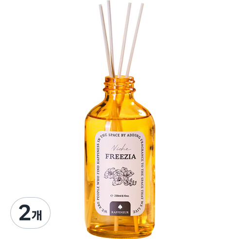 라피네르 니치 옐로우 에디션 디퓨저 230ml, 몽파리프룻, 2개