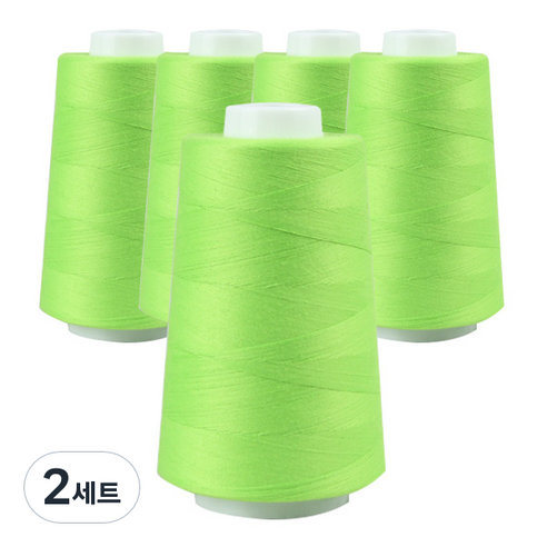 OWL 40수 2합 재봉사 5p, 옐로우그린, 2세트