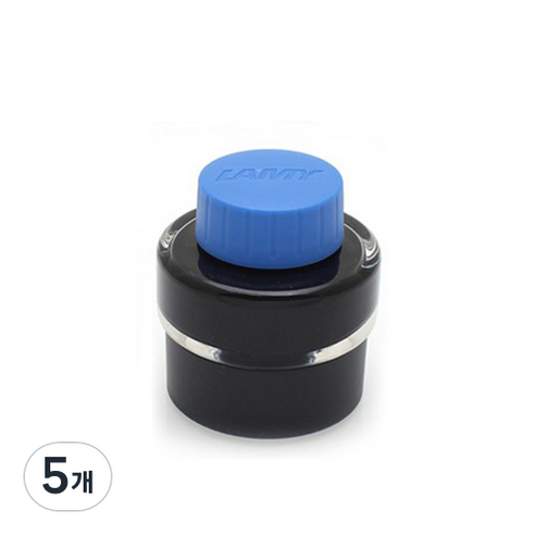 LAMY 병잉크 리필, 블루, 5개