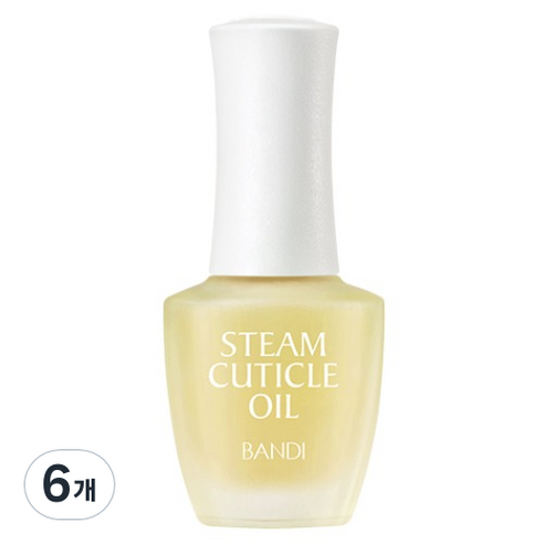 반디BANDI 네일스파 스팀 큐티클 오일, 7ml, 6개