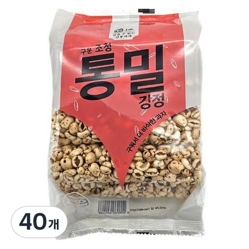 CIELLIFE 구운 조청 통밀강정, 90g, 40개
