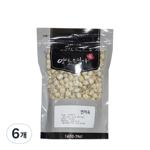 약초명가 백연자육, 300g, 6개