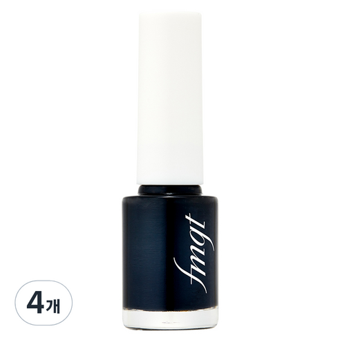 더페이스샵 fmgt 스타일 네일 7ml, 2BK 블랙 아메리카노, 4개