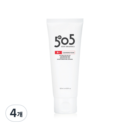 닥터505 에이플러스 클렌징 폼, 120ml, 4개