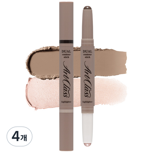 투쿨포스쿨 듀얼 컨투어 스틱, 2호 쿨 듀오, 4개