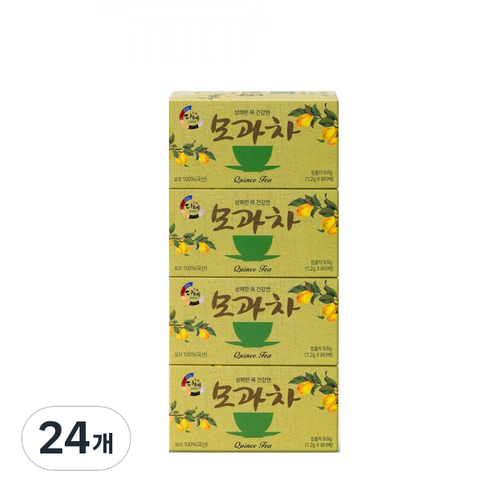 다예 사각티백 모과차, 1.5g, 8개입, 24개