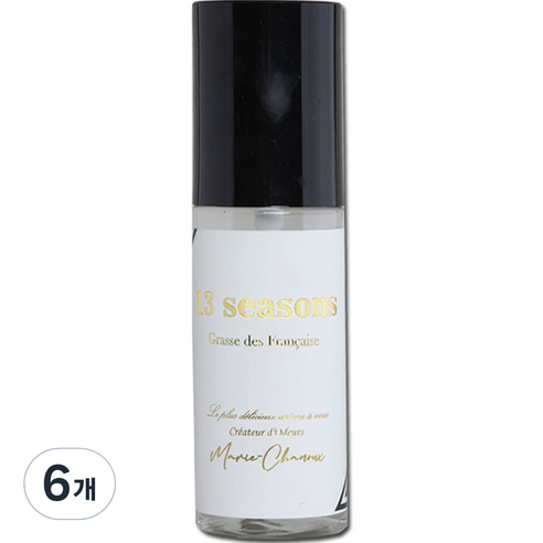 서틴시즌스 섬유탈취제, 70ml, 6개, 우디 그라스