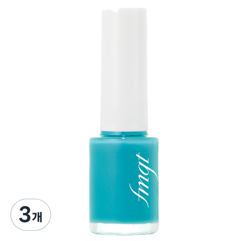더페이스샵 fmgt 스타일 네일 7ml, 22BL 블루 비타민, 3개