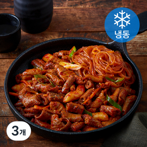 푸딩프렙 야채곱창 (냉동), 600g, 3개