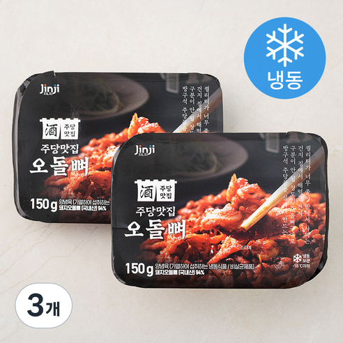 진지 주당맛집 오돌뼈 2p (냉동), 300g, 3개