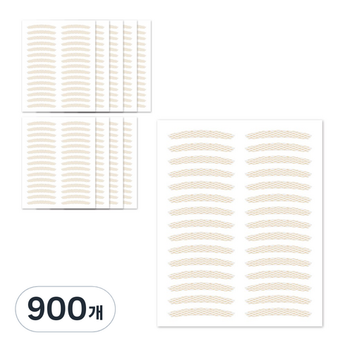 더분 대용량 마이스킨 쌍꺼풀 테이프 레이스, C타입, 900개