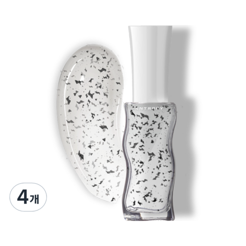 엔트로피메이크업 필 오프 네일, 블랙페퍼, 10ml, 4개
