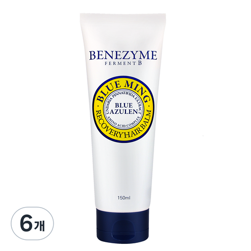 베네자임 블루밍 리커버리 헤어 밤, 6개, 150ml