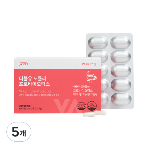 비타민마을 더블유 포뮬라 프로바이오틱스 10.5g, 5개