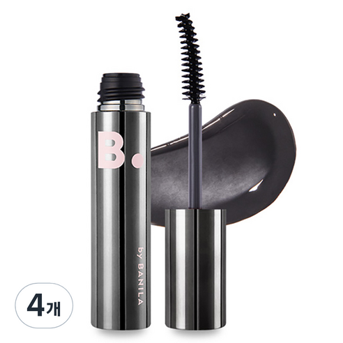 바닐라코 아이래쉬 트리트먼트 블랙 세럼, 6.5g, 4개