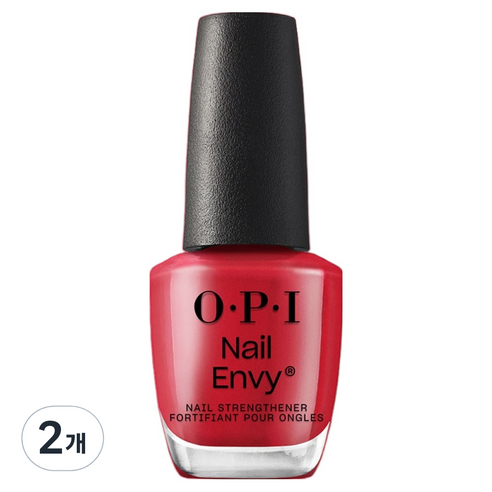 오피아이 손톱영양제 Nail Envy BIG APPLE RED, 2개, 15ml