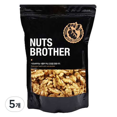너츠브라더 호두, 600g, 5개