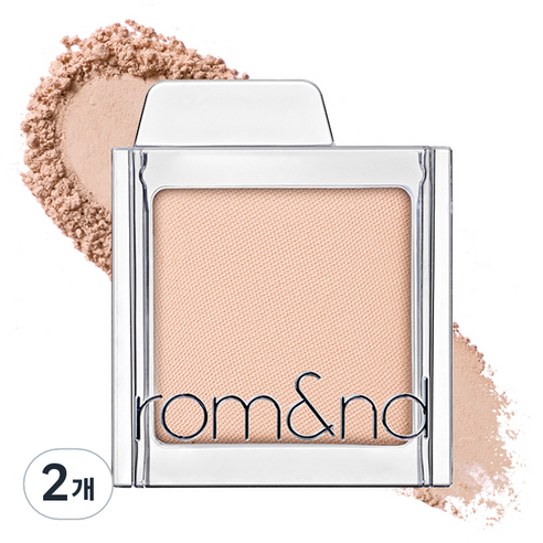 롬앤 슬라이드 인 싱글 아이섀도, 2개, M10 토피 라떼