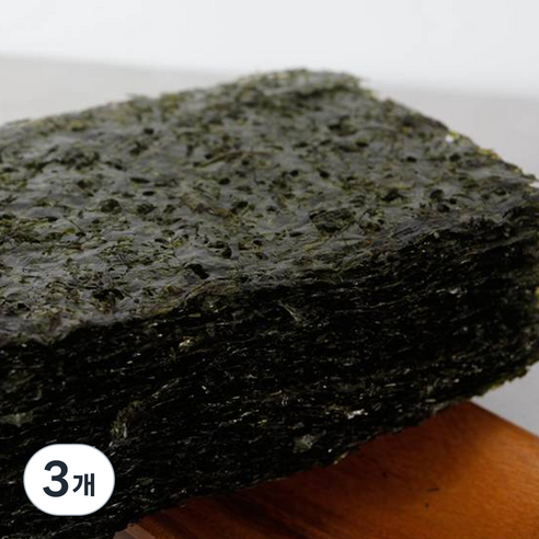 새벽바다 구운 곱창김 50p, 120g, 3개