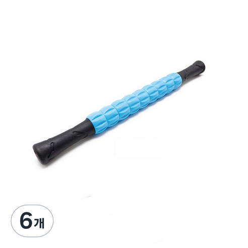 9절 마사지바 롤러스틱, 6개, 스카이블루