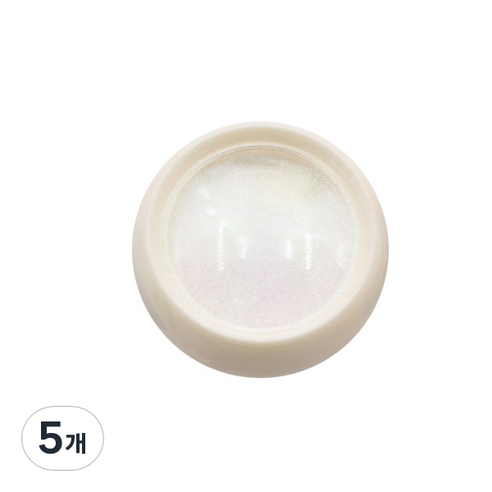 네일아트 소프트 파우더 5g, 혼합색상, 5개