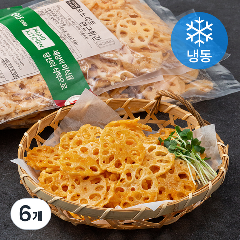 모노키친 LF 연근튀김 (냉동), 500g, 6개