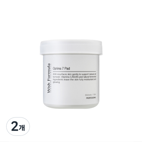 위시포물러 옵티마 7 패드 세안스폰지 110ml, 2개