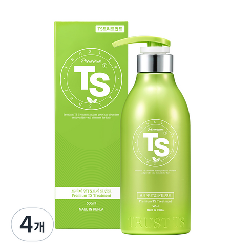 TS 프리미엄 헤어트리트먼트, 4개, 500ml