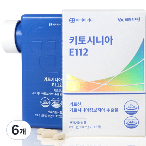 에버비키니 키토시니아 E112, 112정, 6개