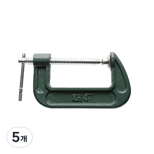 키모스리빙 C형 고급 클램프 23.4 x 11.7 cm, 5개