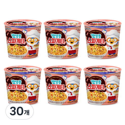 팔도 뽀로로 스파게티, 65g, 30개